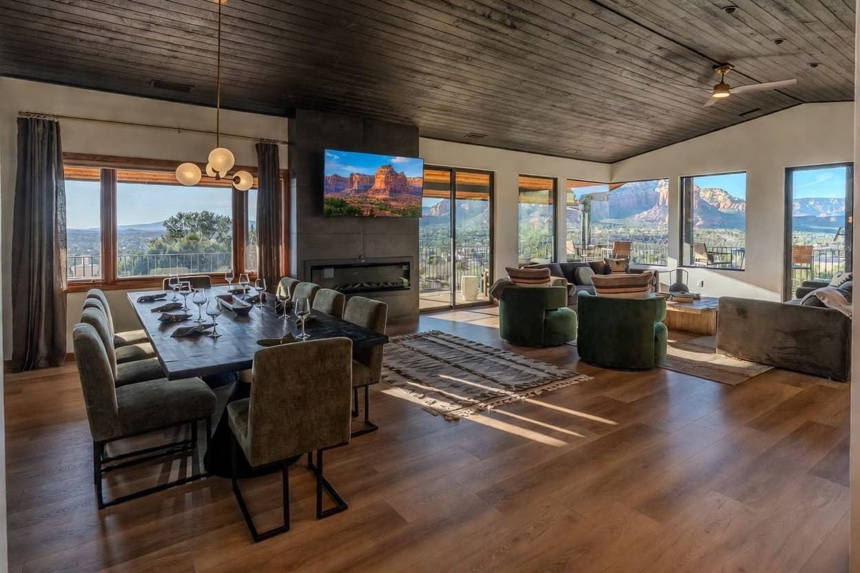 Wyatt Construction kitchen and bath remodel in a Sedona, AZ home