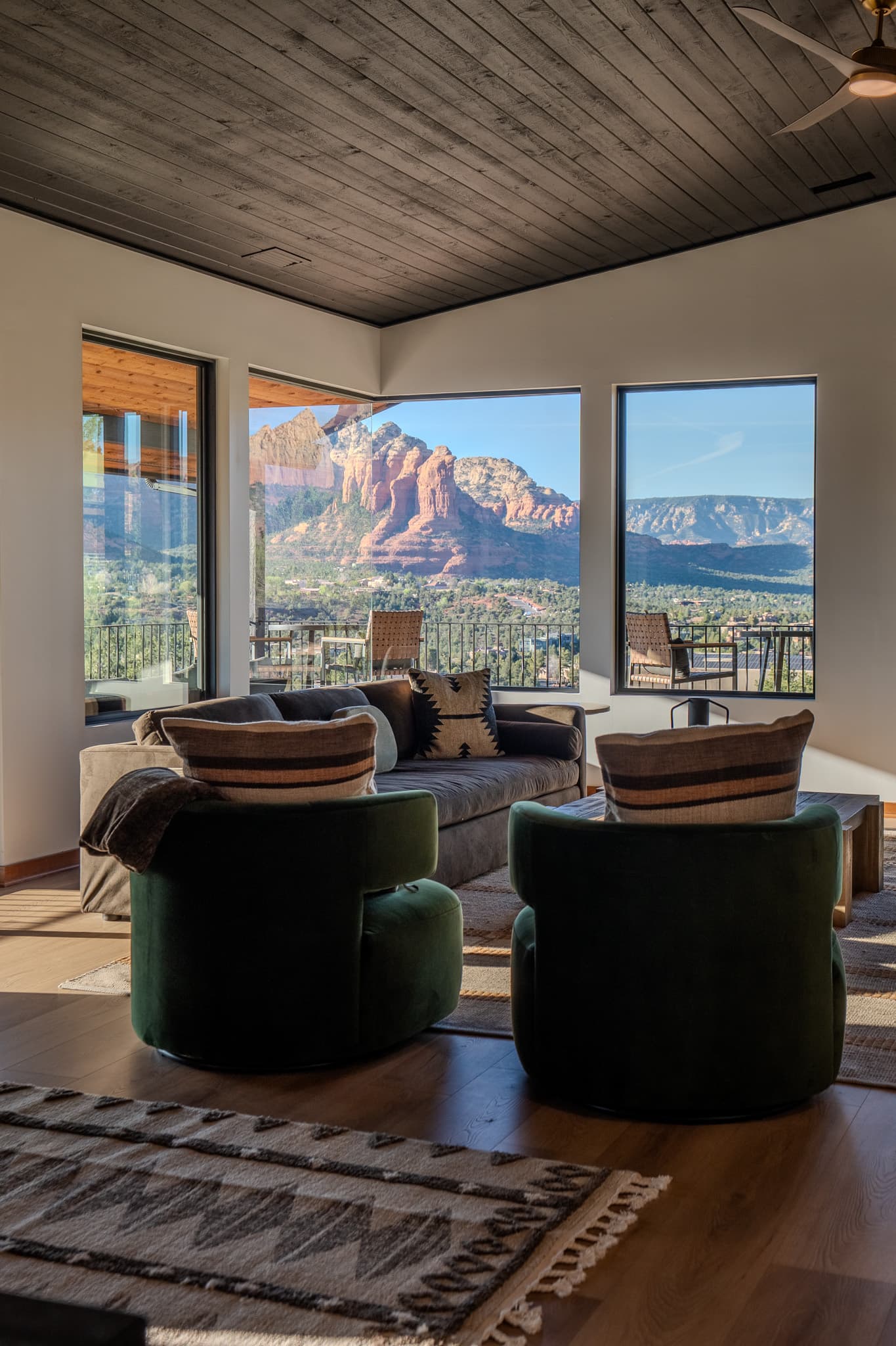 Completed Wyatt Construction custom home interior